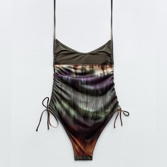Zara Tie Die Swimsuit ( size M) - Picture 2 of 4
